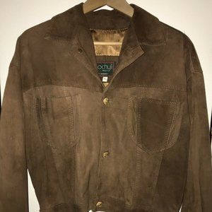 Rare Vintage Kochyli Pelle Design Suede Jacket